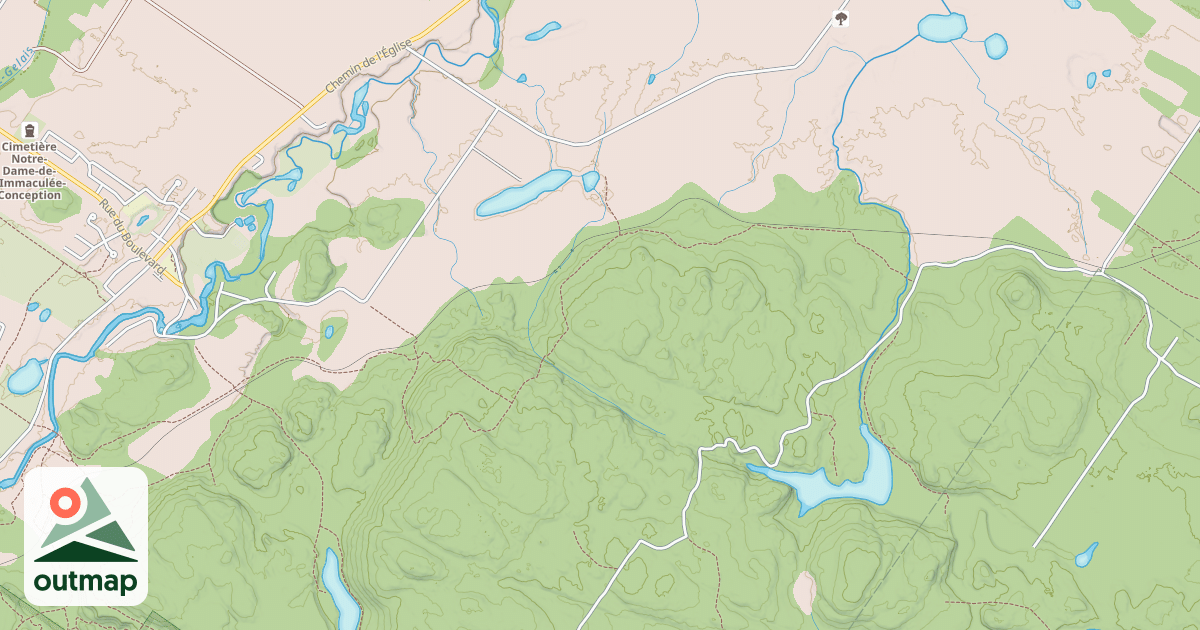 Map of Saguenay Quad Trails 32