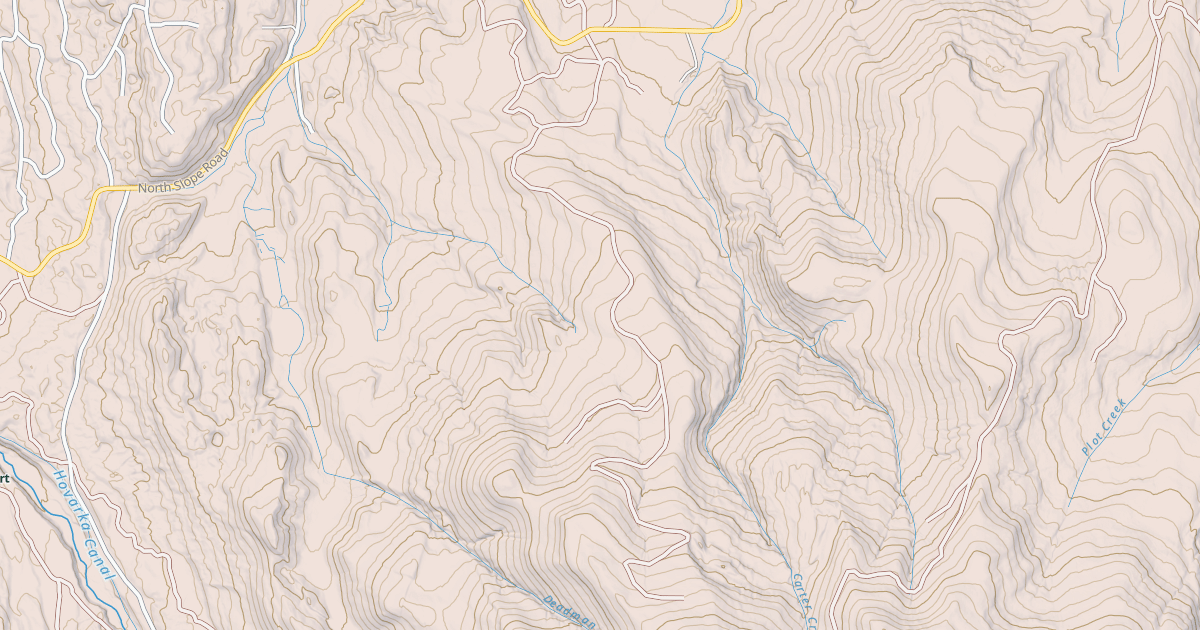 Map preview of CARTER CREEK WEST