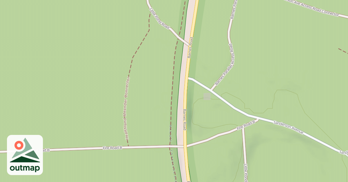 Map of Correllus Bike Path