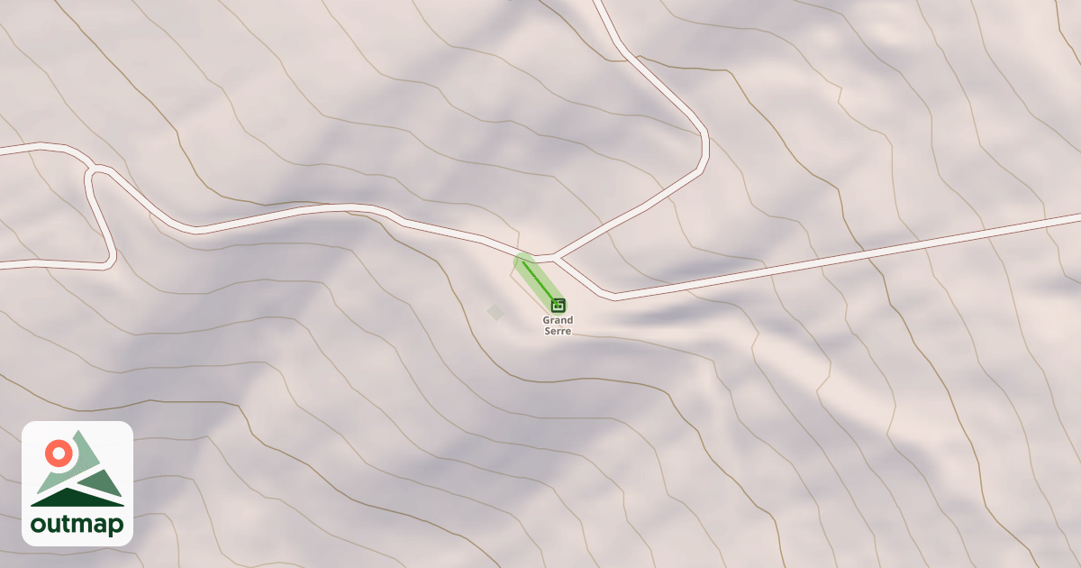Map of Le Grand Serre
