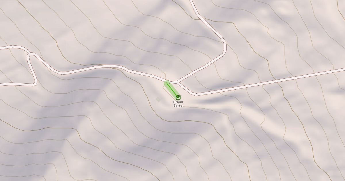 Map preview of Le Grand Serre
