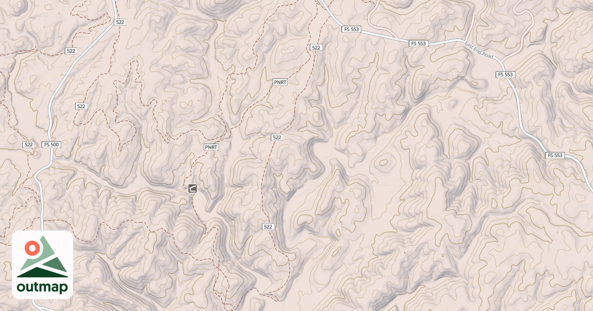 Map of JONES CAMP