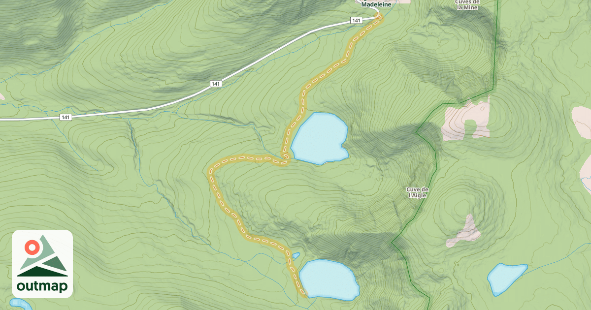 Map of Accès McGerrigle