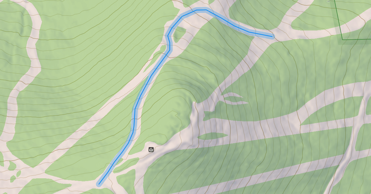 Map preview of Upper Goat Run