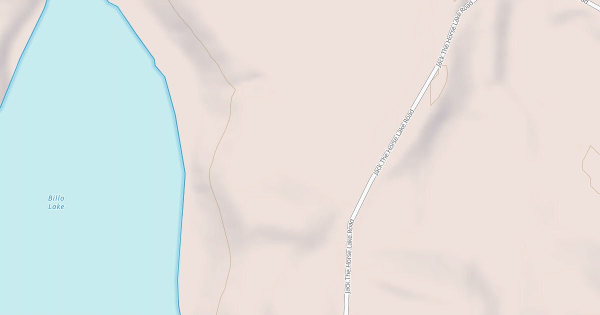 Map preview of BILLO LAKE BOAT ACCESS