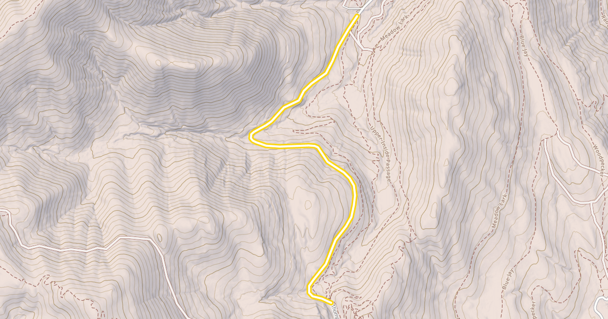 Map preview of Thompson Road