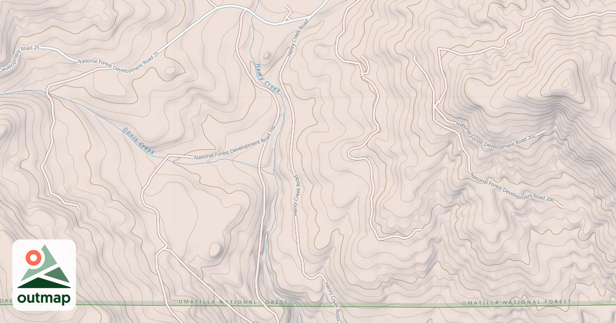 Map of DIXON/HENRY CREEK WHE-31