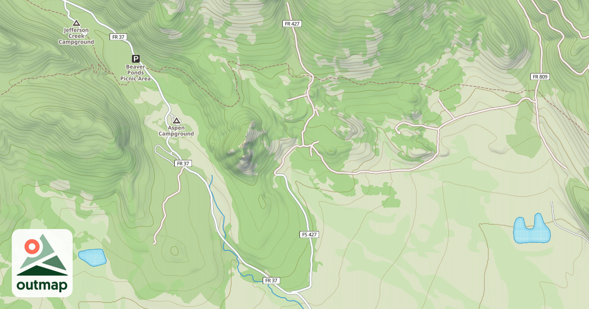 Map of DEADMAN