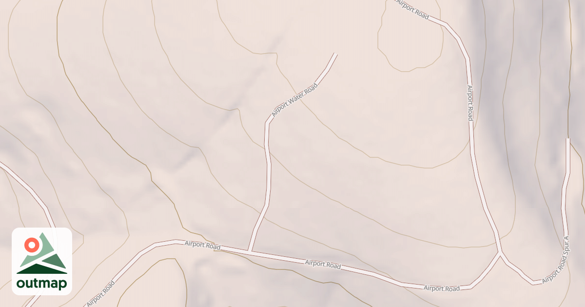 Map of AIRPORT WATER