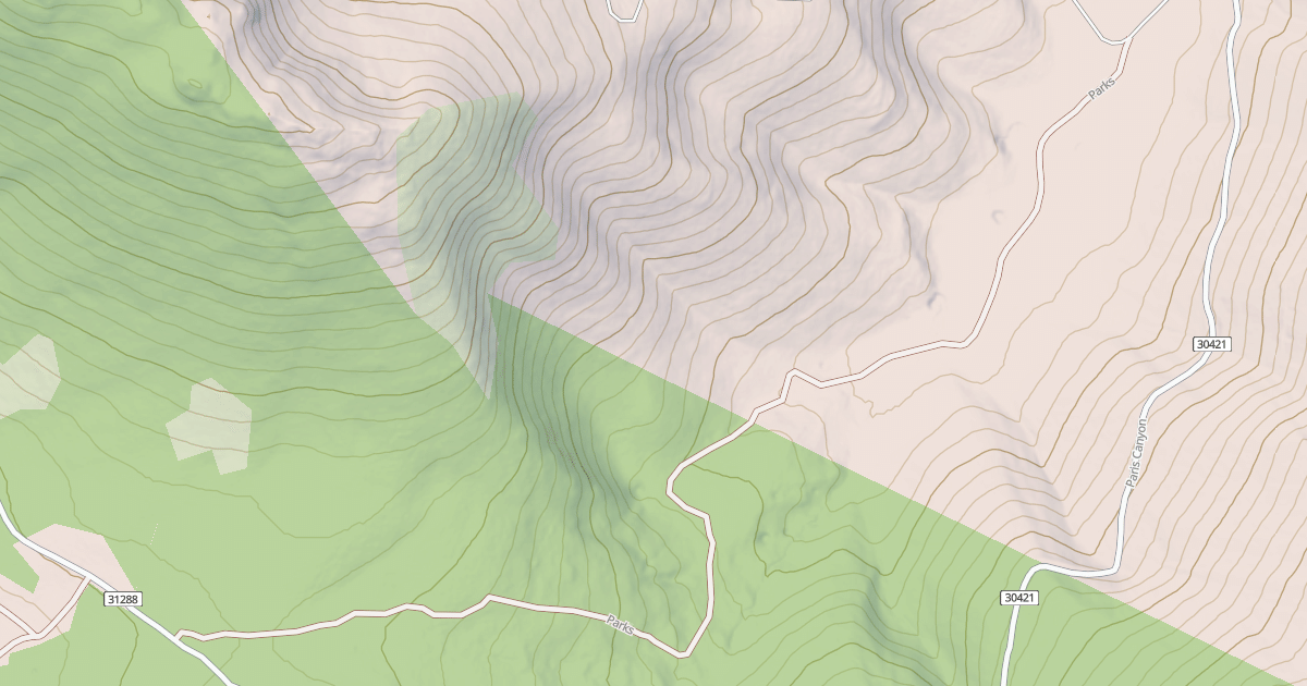 Map preview of Parks