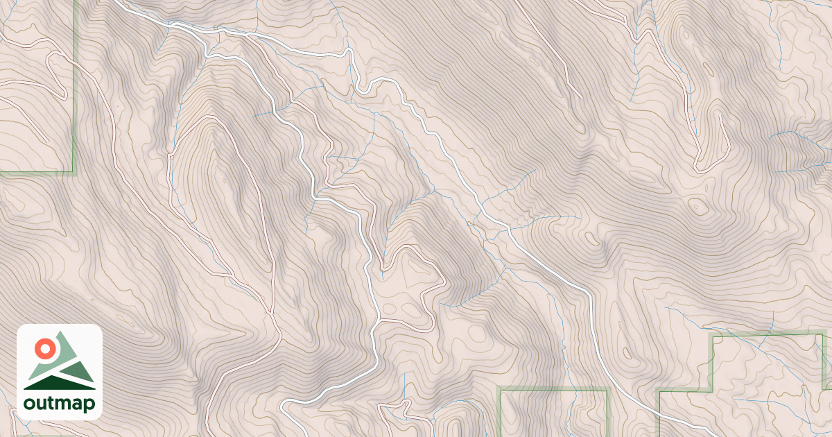 Map of BAUERS CREEK