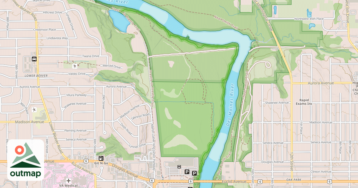 Map of Sycamore Trail