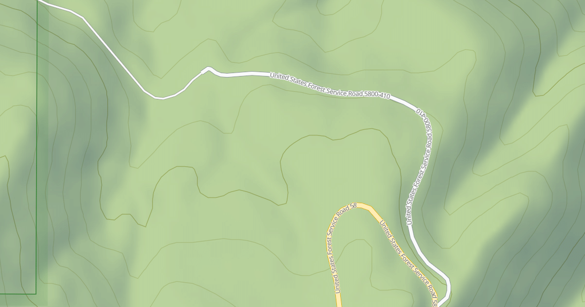 Map preview of USFS Motor Vehicle Use Map Roads {D457C6E9-46DB-4C24-B2C0-962F8044F79A}