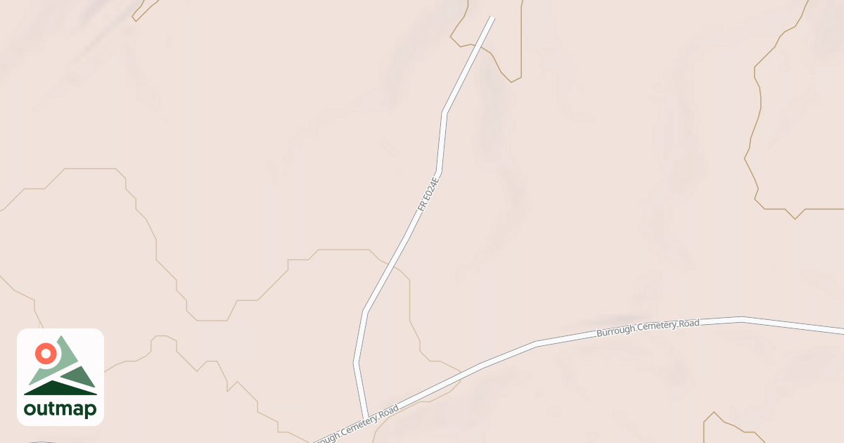 Map of USFS Motor Vehicle Use Map Roads {B57B2FC6-0219-4009-9DF0-B0BD188F267F}