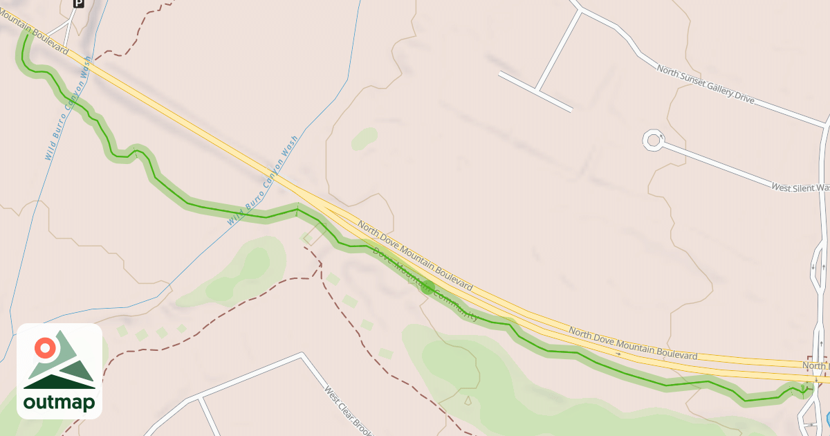 Map of Dove Mountain Community
