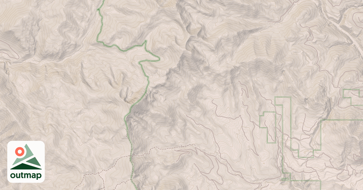Map of MIDDLE SALMON BOULDER