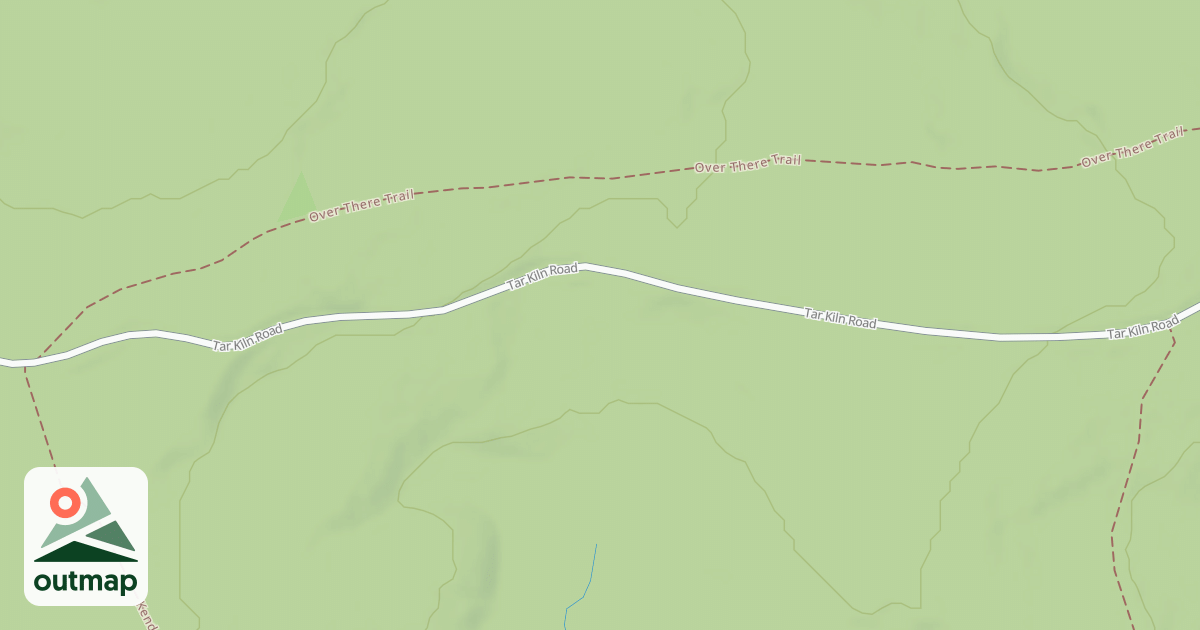 Map of Rothrock State Forest Trough Creek Snowmobile Trails
