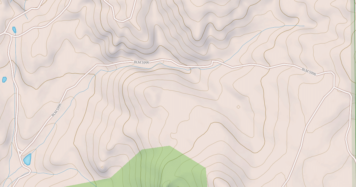 Map preview of BLM National GTLF Public Motorized Roads 1365299f-ad09-4d7c-b463-a6bbc0a830d0