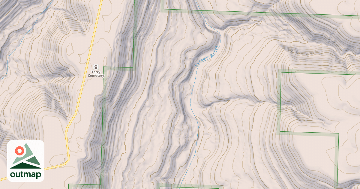 Map of USFS Motor Vehicle Use Map Roads {B68D0522-A276-453F-8DD2-4CC057F765EF}