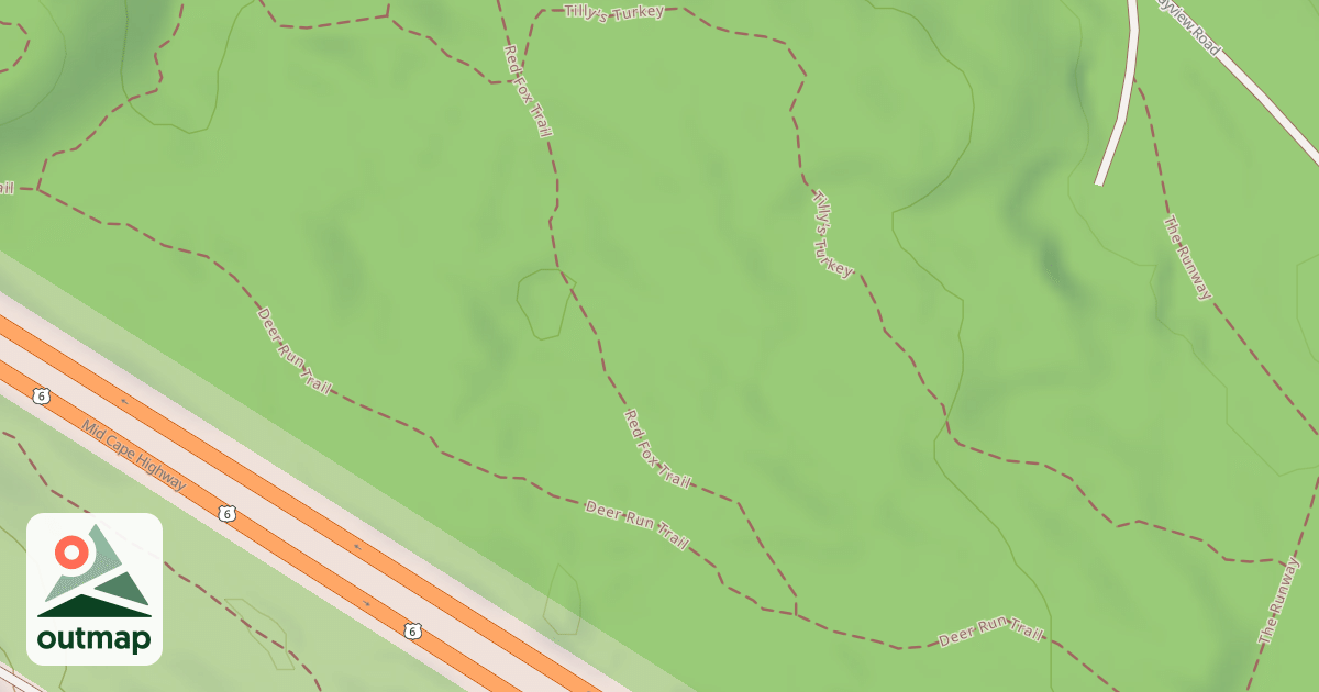 Map of Red Fox Trail