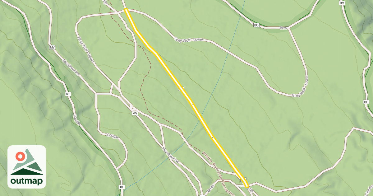 Map of Banff