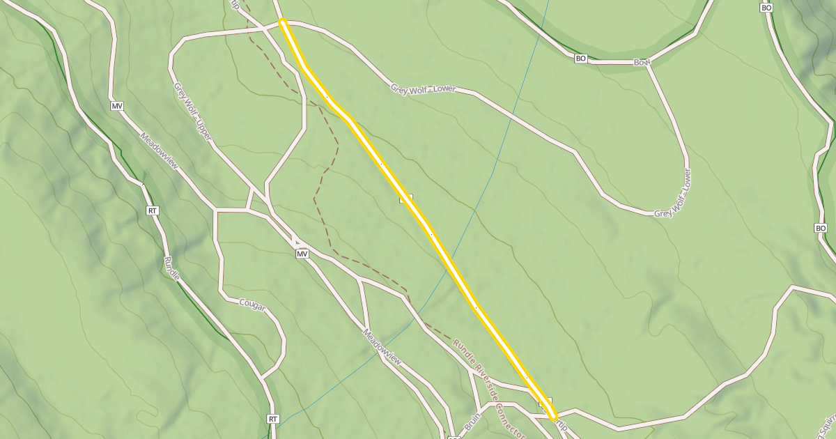 Map preview of Banff