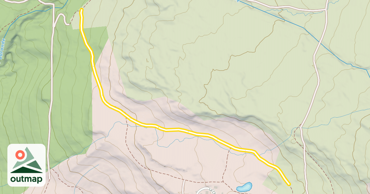 Map of La Jarrige