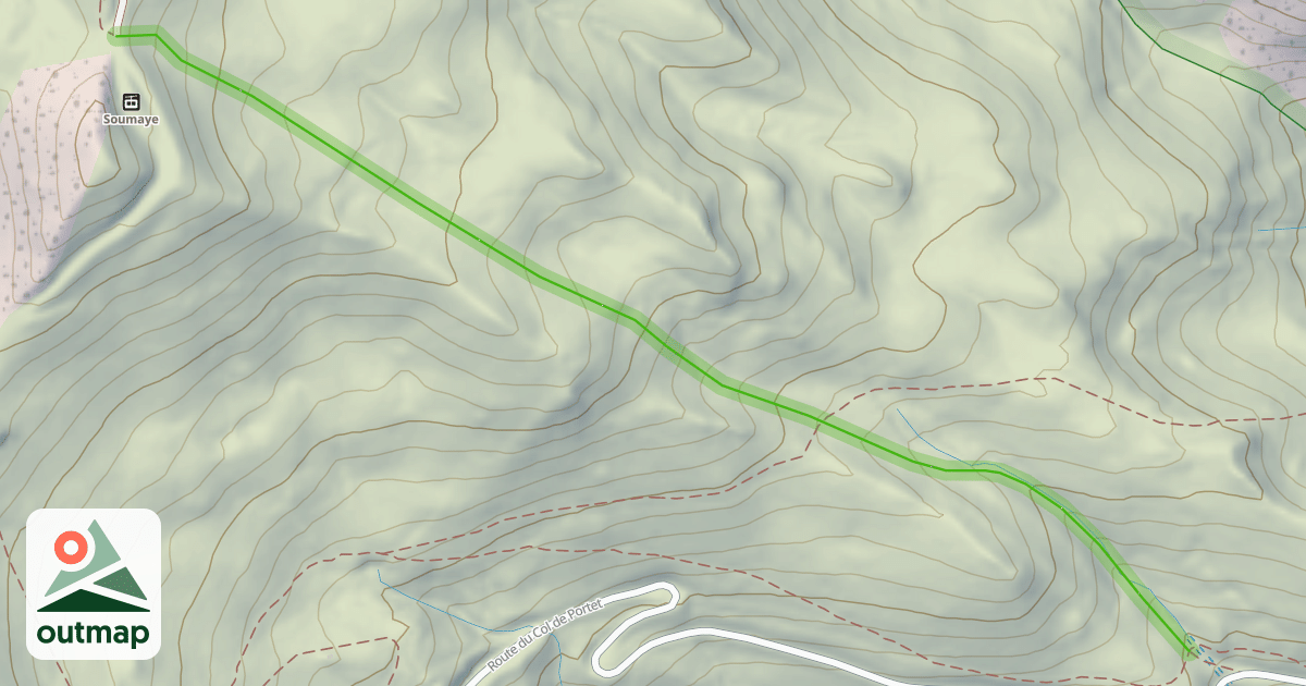 Map of Peyramède