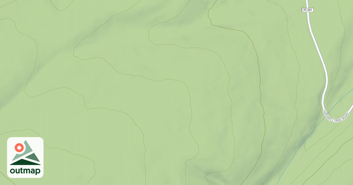 Map of HARDEN TROUT