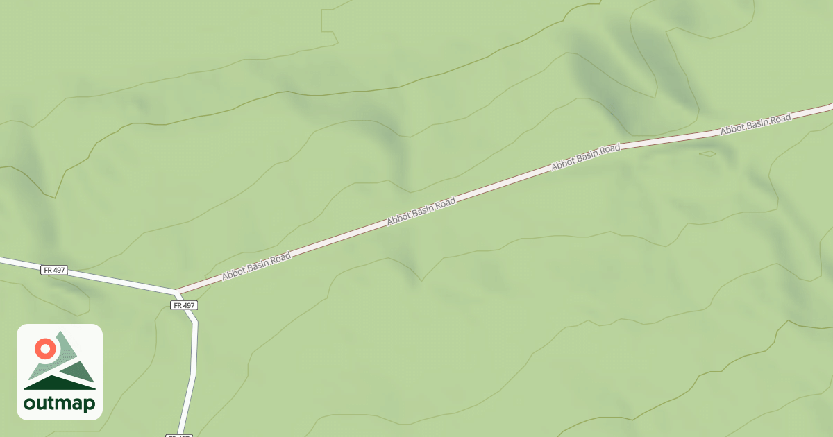 Map of ABBOT BASIN
