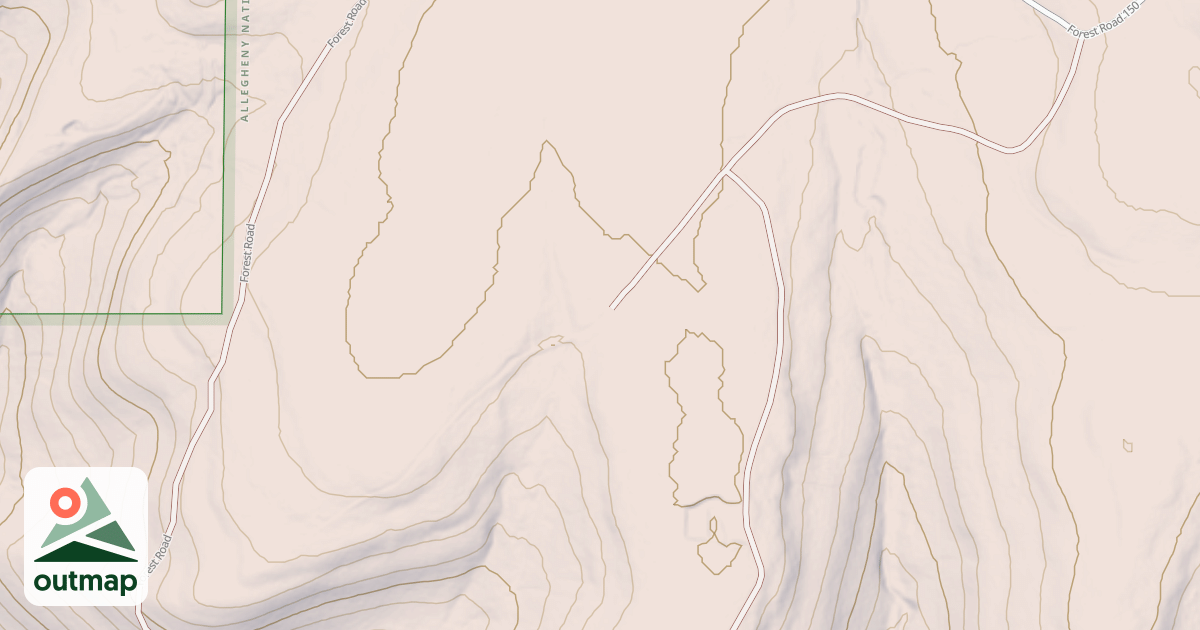 Map of SOUTH BRANCH