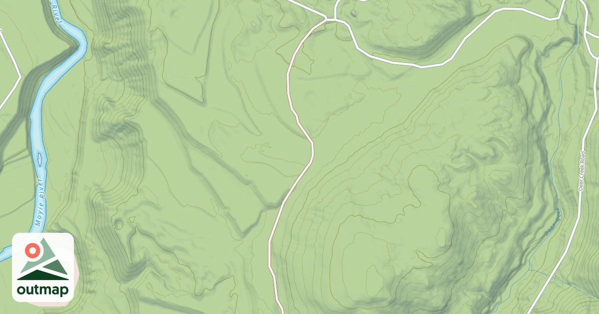 Map of PLACER CREEK CONNECTION A