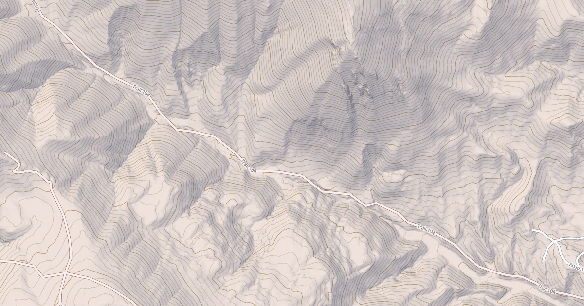 Map preview of Upper Montpelier  Creek
