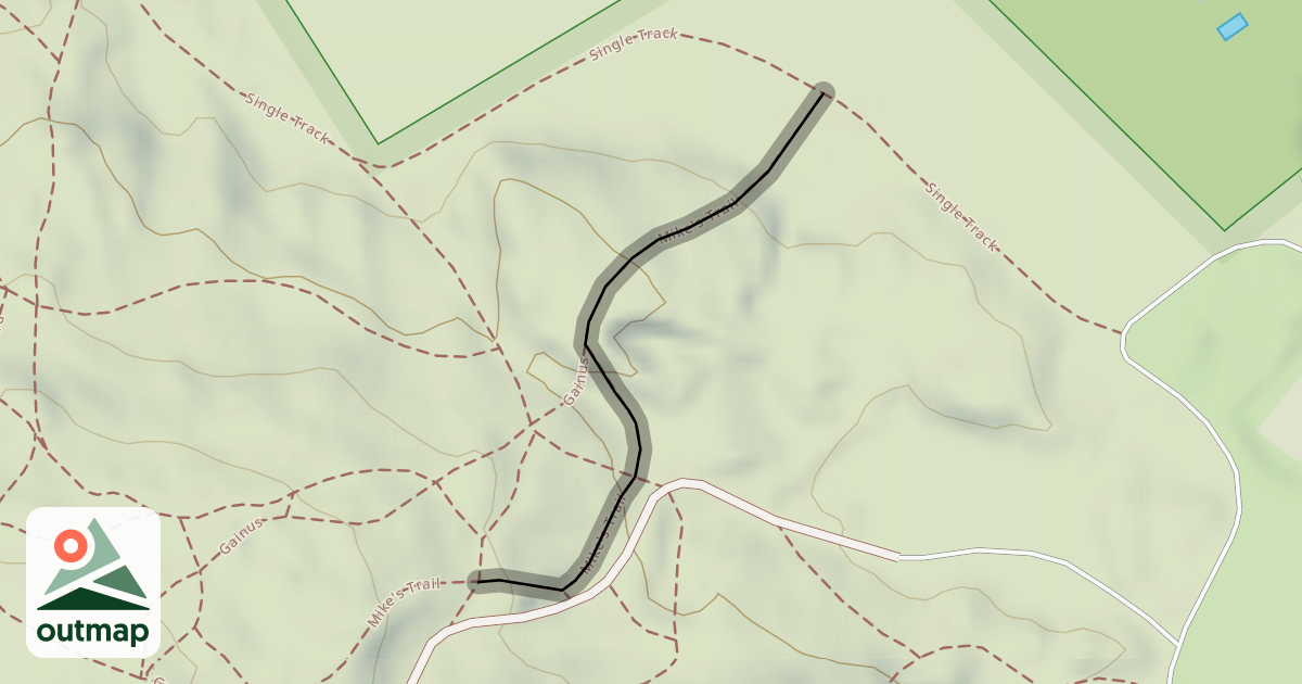 Map of Mike's Trail