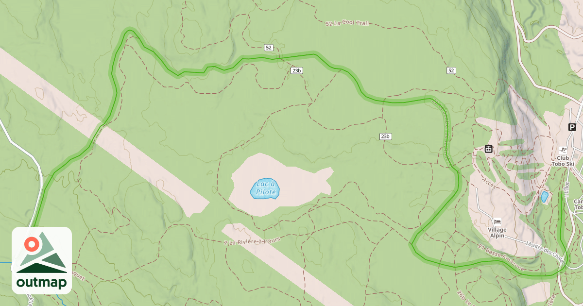 Map of 22 Le Sentier de la Rivière
