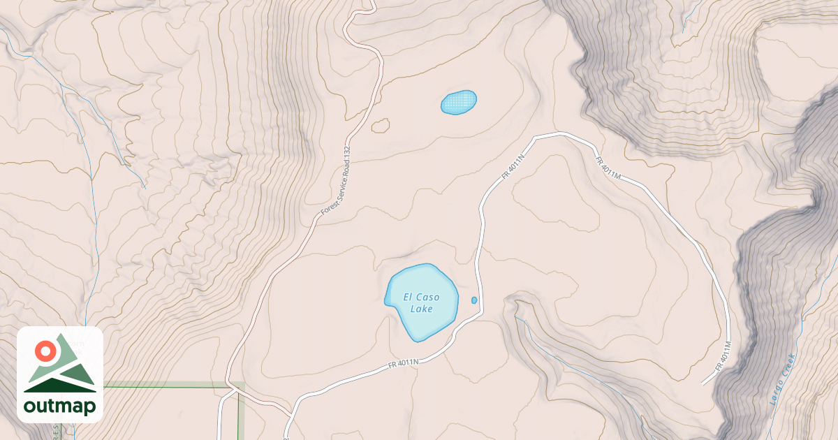 Map of 4011 N