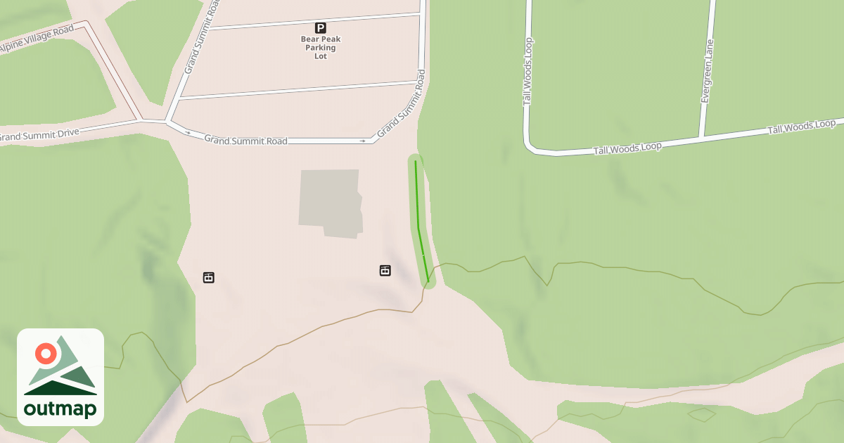 Map of Blueberry Boulevard