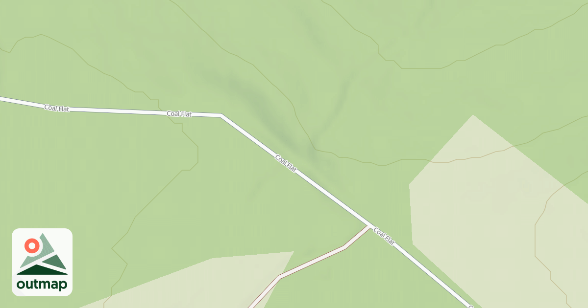 Map of COAL FLAT