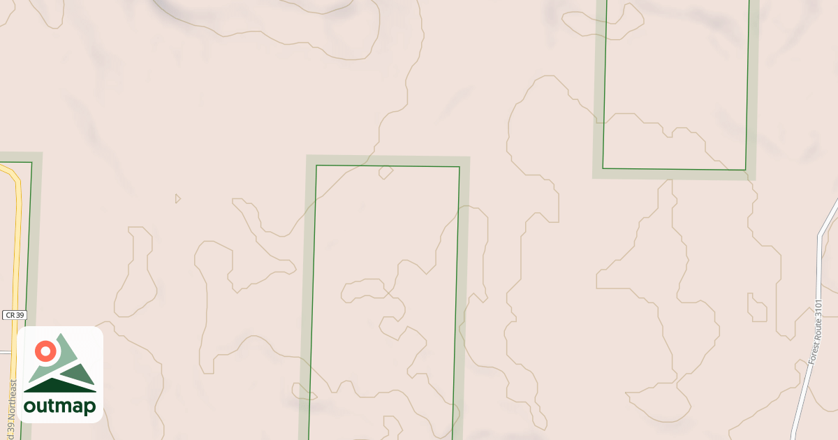Map of HEADQUARTERS DRIVE SPUR A
