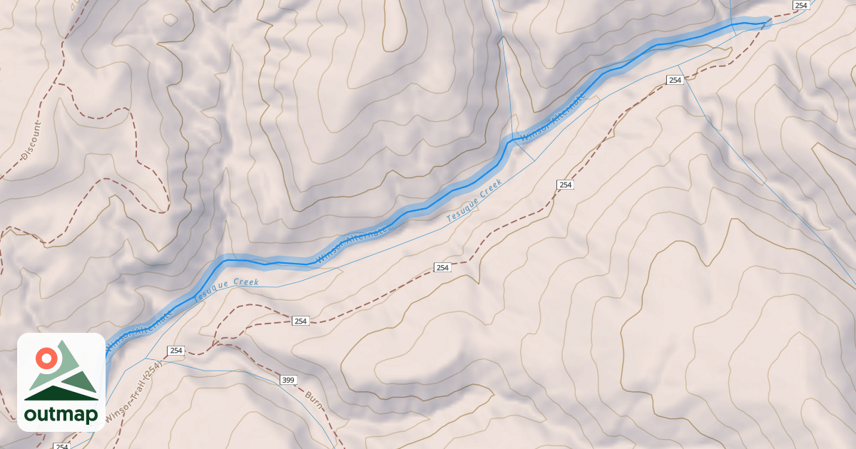 Map of Winsor Alternate