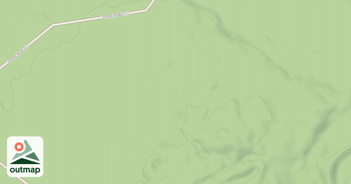 Map of FR 512B