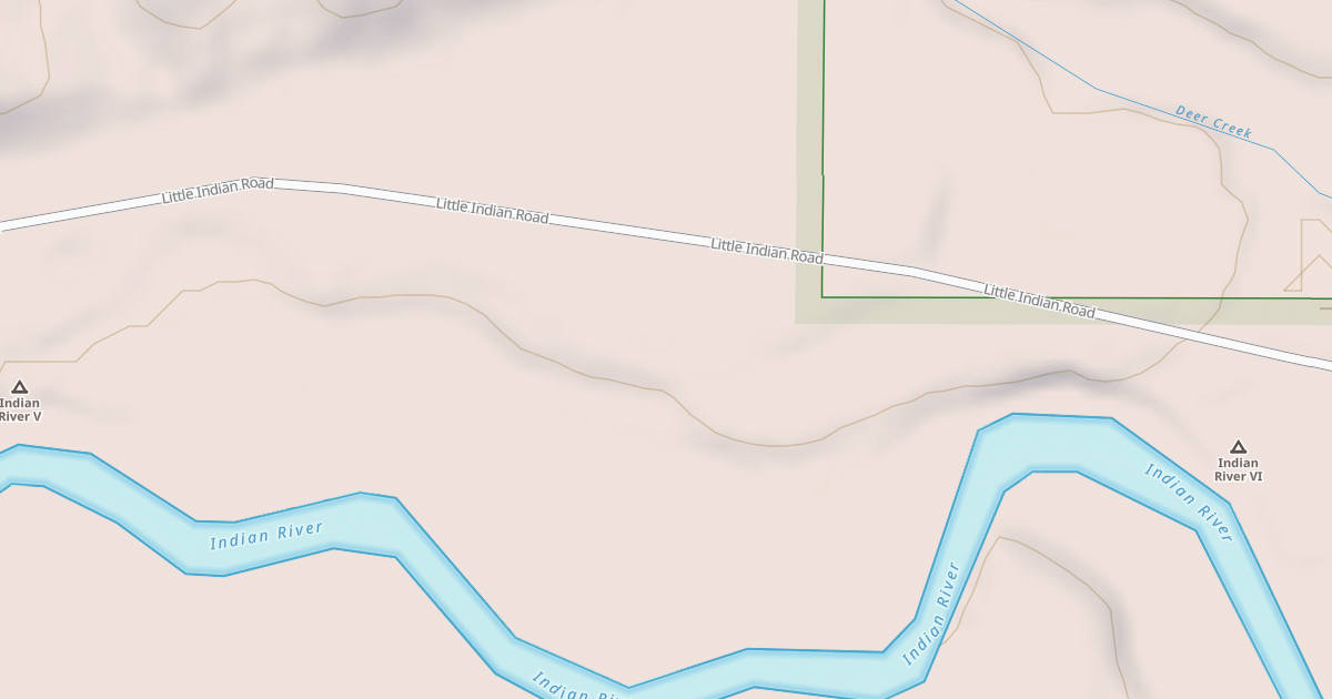 Map preview of LITTLE INDIAN SPUR E