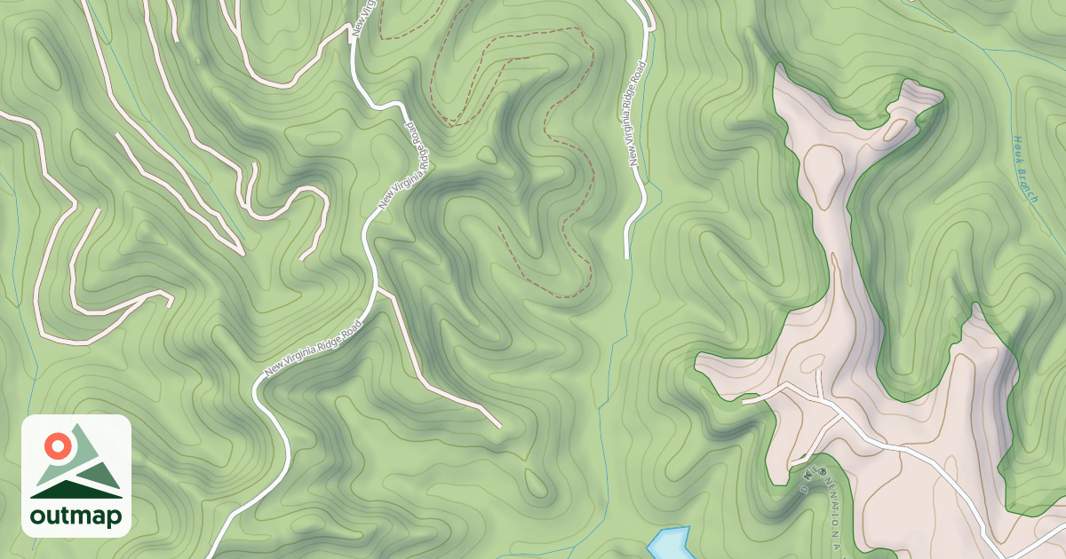 Map of TOWN HOLLOW