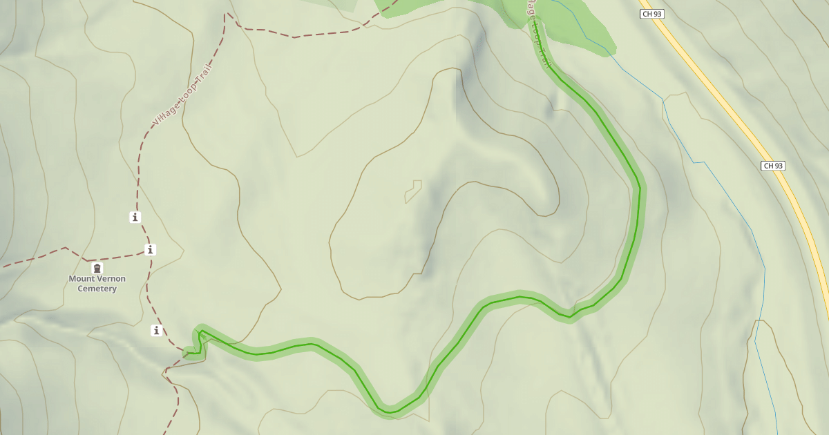 Map preview of Village Ride