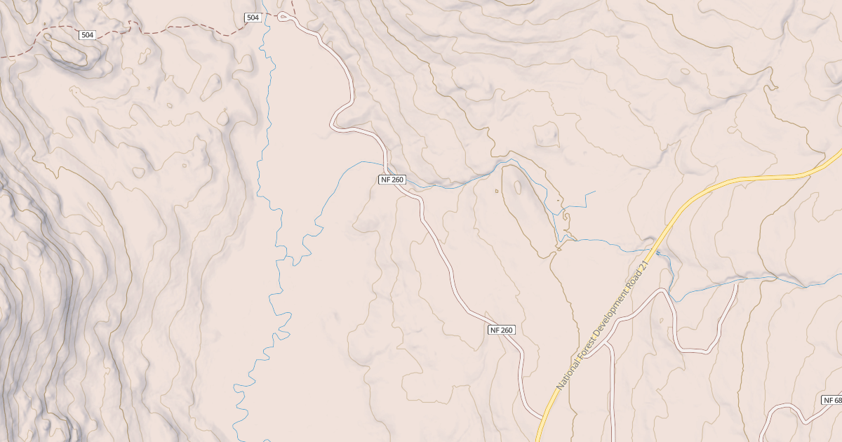 Map preview of EAST FRENCH CREEK