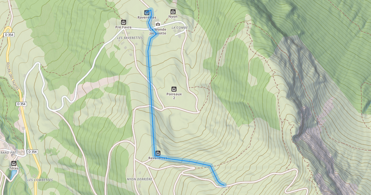 Map preview of La Combe