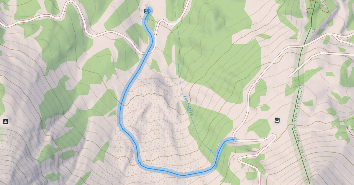 Map preview of Stillwater Traverse