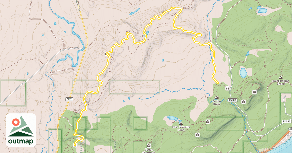Map of Picnic Loop
