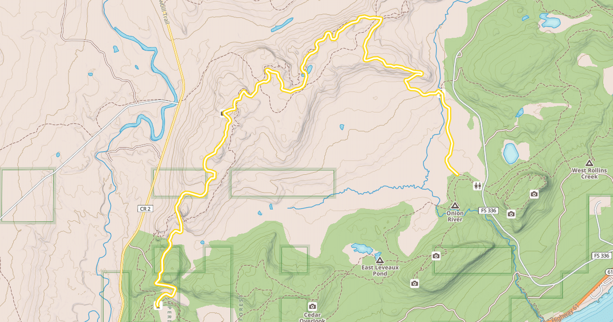 Map preview of Picnic Loop