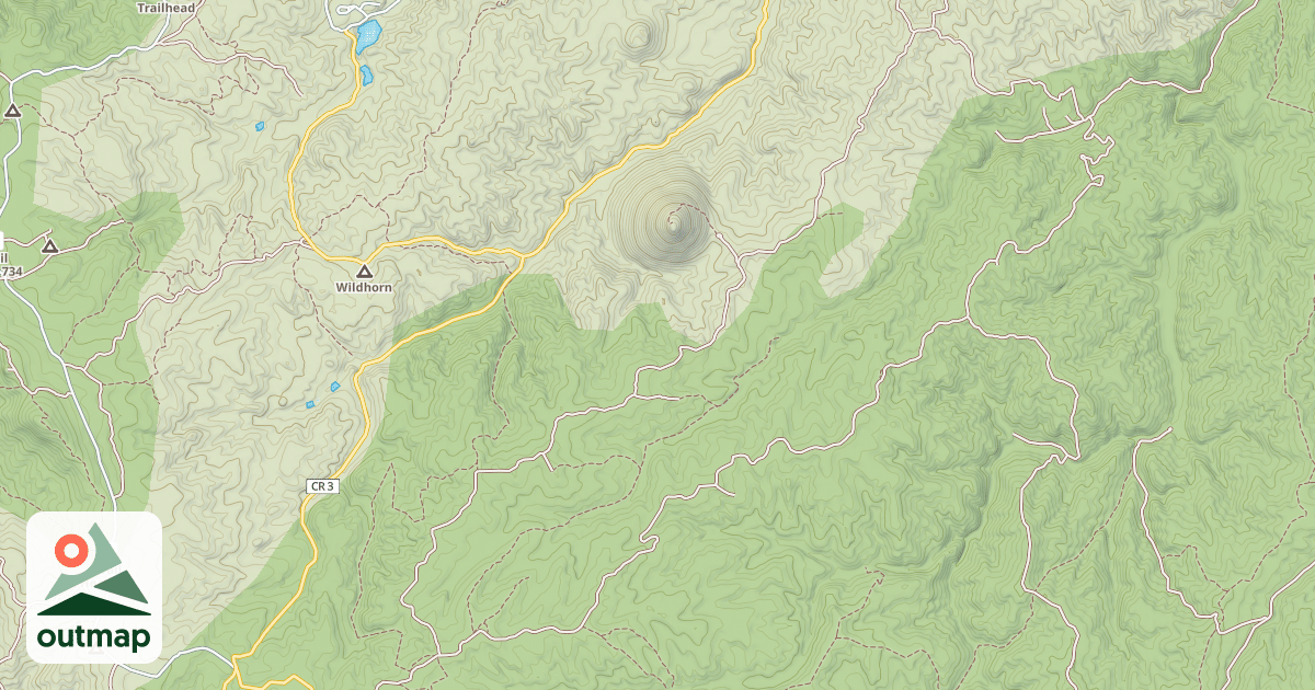 Map of SIGNAL BUTTE